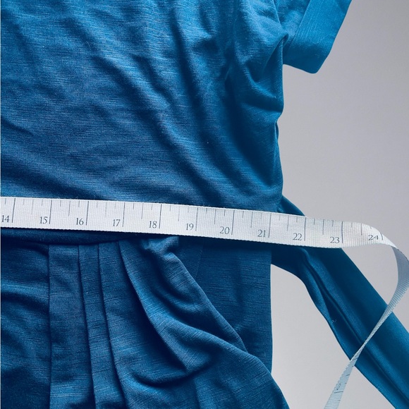 Chaps Navy Blue Dress with belt XXL - Picture 4 of 9